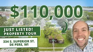Video Tour of a Home for Sale in De Pere, Wisconsin - 334 S Superior St, De Pere WI