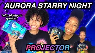 ANOTHER CHAOTIC GALAXY BEDROOM UPDGRADE!🪐✨Aurora Star Light Projector Unboxing & Review!