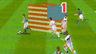 테크모월드컵98 미국 최고난이도 무실점 원코인 Tecmo World Cup '98 United States of America Very hard