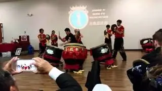 Sifu Albert Fong - Sar Ping 3 Drum Array - ZYKFA 20th Anniversary