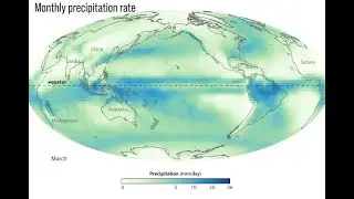 Seasonal migration of the tropical rainfall belt