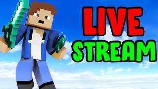 Minecraft Skywars Live Stream | Online Gameplay | (No Commentary)