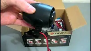Видеообзор автомобильной сигнализации Convoy SP - 15