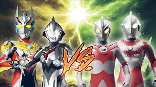 ウルトラマンネクサス VS ウルトラマンエース - ウルトラマンレイガ VS ウルトラマンジャック | ウルトラマン ファイティング エボリューション ゼロ [ MOD TEXTURE ]