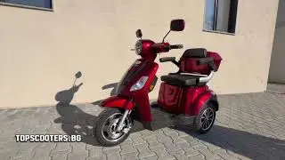 Електрическа триколка Luxor със задно задвижване - 60V 1000W
