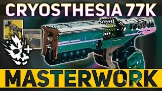 Cryosthesia 77k MASTERWORK Review (Stasis Sidearm) | Destiny 2 Season of the Splicer
