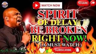 SPIRIT OF DELAY BE BROKEN RIGHT NOW! COMMAND YOUR BREAKTHROUGH &mdash; APOSTLE JOSHUA SELMAN