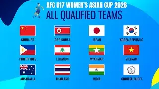 All Qualified Teams | AFC U17 Women's Asian Cup 2026.