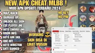 MOD MENU MOBILE LEGENDS | UNLOCK ALL SKINS, MAPHACK, AUTO SWORD LING, ROOM INFO | VVIP ENJOYERS