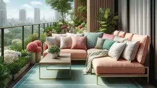 Balconies design ideas #balconydesign #balconygarden