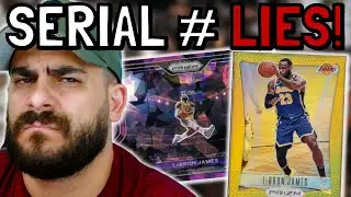 The TRUTH About Serial Numbered SPORTS CARDS 🚨
