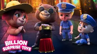 City Streets in Total Chaos! Baby Police vs Thieves | BST Portugu&ecirc;s Can&ccedil;&otilde;es e hist&oacute;rias infantis