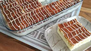 Tres Leches Cake Recipe 🥧 Easy Caramel Milk Cake 😋 You Will Love It#food #recipe