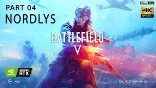 4K Battlefield V- Campa&ntilde;a Noruega - RTX 2080 Ray Tracing On EP 4