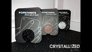 Swarovski Crystal Popsockets iPhone Crystallized Bling by CRYSTALL!ZED by Bri