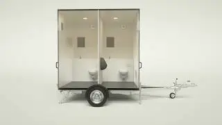 WC-EXPRESS MINI TOILETTENWAGEN | TOILETTENANH&Auml;NGER | TOILETTRAILER