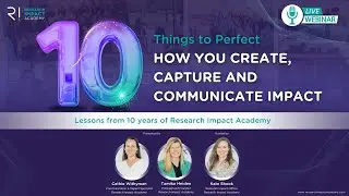 10 Ways to get to research impact