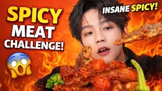 INSANE Spicy Meat Challenge 🔥 | Extreme Spicy Food Mukbang