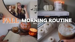 FALL MORNING ROUTINE 2021 | a cozy & relaxing morning 🍂