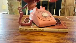 Western Electric Bell System Rotary Dial Phone Ringing