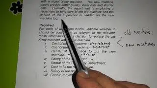 How To Identify Relevant Cost? (ACT3132 WEEK 12 LECTURE 2 - PART 1)