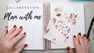 Sadie's Stickers Weekly Plan with Me | collaboration with planwithmeHB