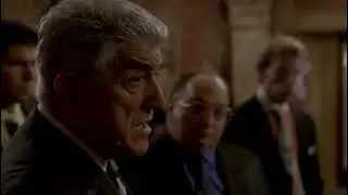 Sopranos - Phil says his piece about John Sacrimoni crying at his daughter's wedding