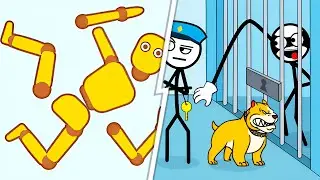 Ragdoll Break VS Thief Puzzle 🔥 Max Level SpeedRun Gameplay (Android,iOS) NEW UPDATE Ep 809