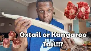 Cooking delicious Kangaroo tail using Jamaican Oxtail Seasoning. #Oxtail #australia #foodadventure