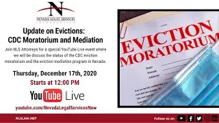 Update on Evictions:  CDC Moratorium and Mediation