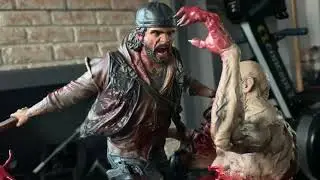 Days Gone Deacon VS Freakers Statue from Level 52 Studios