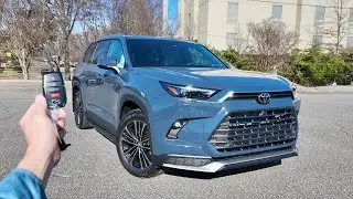 Toyota Grand Highlander Platinum Hybrid Max 2026 года — лучший ли это семейный внедорожник?
