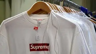 10.000 EURO SUPREME AUF EINER KLEIDERSTANGE