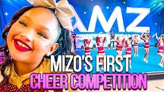 Mizo CRIED at her FIRST Cheer Competition!