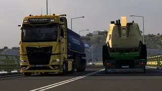 Euro Truck Simulator 2 | Nizza - Hamburg | MAN TGX 2020