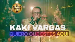 🎄💥 KAKI VARGAS ROMPE EL ESTUDIO: ¡QUIERO QUE ESTÉS AQUÍ! 🎤🔥