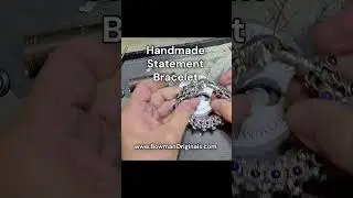 Bold Statement Bracelet. Go Big or Go Home ! #handmadejewelry #silversmith  #sarasota