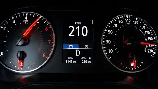 2022 Renault Megane 1.3 Tce 0-210 KMH Top Speed Autobahn