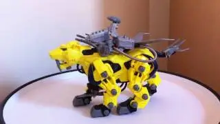 ZOIDS ZABER FANG WITH ASSAULT UNIT
