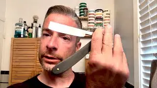Straight Razor Shave with Nonamebear&lsquo;s Thuringian Edge!🤙🏼￼ 