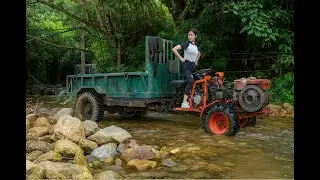 Survival Logging Journey | Off-Road Tractor Hauling Heavy Timber