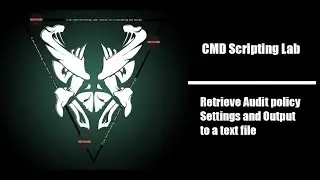 Retrieve Audit policy Settings and Output to a text file
