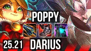 POPPY vs DARIUS (TOP) | 4/0/6 | NA Master | 25.21