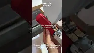 Neoprene Stubby Holder Zigzag Seaming Sewing Machine