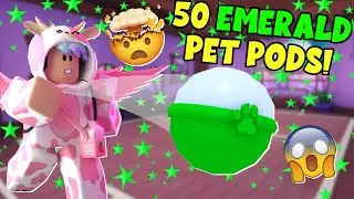 💚 Открываем *50* Изумрудных капсул для Божественных питомцев в Roblox Overlook RP!