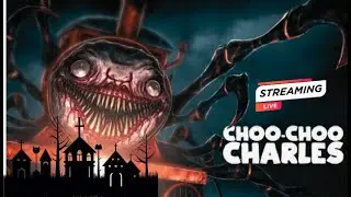 Choo Choo Charles Monster Train with Ninja gamerz #shortslive #horrorgaming #granny #choochoocharlie