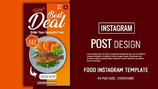 Design Fast Food Poster in Photoshop | Photoshop Tutorial