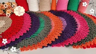 💥Esse Tapete é o Queridinho das Clientes 😍 Produção de Tapetes Econômicos de Crochê