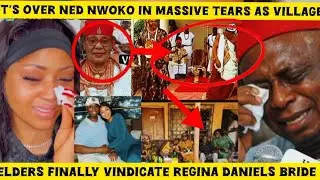 Omg‼️it's over Ned Nwoko in massive tèãrs as village elders finally vindicate Regina Daniels bride