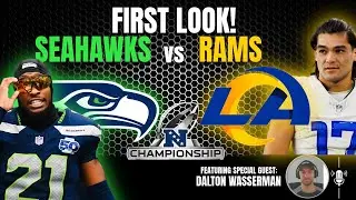 FIRST LOOK! NFC Championship - Seahawks vs Rams